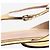 Bottega Veneta Ballerine Gold Rocket T-Bar - taglia EU 38 D'oro - vista 5