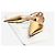 Bottega Veneta Ballerine Gold Rocket T-Bar - taglia EU 38 D'oro - vista 6