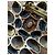 Chanel Blumenbrosche aus goldfarbenem Metall und Harz Braun Schwarz Gold hardware - Ansicht 6