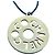 Pendente rotondo Chanel dorato D'oro