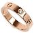 Anello Mini Love in oro rosa 18K e diamanti Cartier