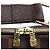 Bolsa Louis Vuitton Belem PM Dourado - vista 5