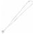 Céline Collana Triomphe Rhinestone Celine Argento  - vista 4