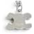 Céline Collana Triomphe Rhinestone Celine Argento  - vista 7