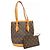 Borsa Tote Louis Vuitton Monogram Bucket PM Marrone