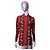 Blusa de seda con estampado de serpiente roja para mujer Equipment Castaño Blanco Impresión de pitón