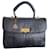 Autre Marque JRA Design Handtasche aus Python-geprägtem Leder, Schwarz  - Ansicht 1