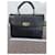 Autre Marque JRA Design Handtasche aus Python-geprägtem Leder, Schwarz  - Ansicht 8