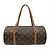 Borsa Louis Vuitton Papillon 30 Marrone - vista 2