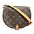 Borsa a tracolla Louis Vuitton Tambourin Marrone