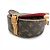 Borsa a tracolla Louis Vuitton Tambourin Marrone - vista 3