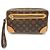 Borsa Dragonne Louis Vuitton Marly Marrone