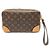 Borsa Dragonne Louis Vuitton Marly Marrone - vista 2