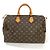 Borsa Louis Vuitton Speedy 35 Marrone