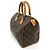 Borsa Louis Vuitton Speedy 25 Marrone - vista 2