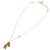 Collana Louis Vuitton Monogram Name Tag Motif Argento D'oro - vista 2