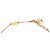 Collana Louis Vuitton Monogram Name Tag Motif Argento D'oro - vista 4