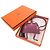 Hermès Hermes Owl Petit H Agneau Milo Purple Accessorio Charm per Borsa Porpora - vista 2