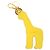 Charm per borsa in pelle di giraffa Loewe Marrone Giallo - vista 2