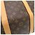 Louis Vuitton Keepall 50 Monogram Borsa Boston Marrone - vista 9