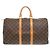 Borsa Boston Louis Vuitton Keepall 45 Monogram Marrone - vista 2