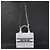 Borsa Christian Dior Amour Book Tote Nero Bianco Rosso - vista 15