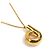 Collana in metallo dorato Louis Vuitton D'oro - vista 2
