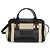 Borsa a mano e borsa a tracolla in pelle da donna Chloé Alice Nero Crudo