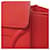 Céline Bolsa Celine Luggage Micro Shopper em vermelho - vista 5