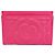 Tarjetero de piel Camellia de Chanel en rosa