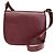 Borsa a tracolla Cartier Must in pelle e scamosciato Bordeaux Bordò