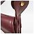 Borsa a tracolla Cartier Must in pelle e scamosciato Bordeaux Bordò - vista 11