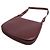 Borsa a tracolla Cartier Must in pelle e scamosciato Bordeaux Bordò - vista 3