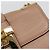 Borsa a Spalla con Catena Valentino Garavani Rockstud Beige - vista 10