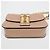 Borsa a Spalla con Catena Valentino Garavani Rockstud Beige - vista 4