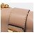 Borsa a Spalla con Catena Valentino Garavani Rockstud Beige - vista 9