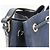 Borsa in pelle Bright Diamante da donna Gucci Blu navy - vista 7