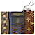 Sciarpa in seta Monogram Louis Vuitton Marrone Blu navy  - vista 5