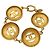 Bracciale con charm Chanel in oro D'oro - Ansicht 2