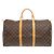 Borsa Boston Louis Vuitton Keepall 50 Monogram Marrone