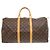 Borsa Boston Louis Vuitton Keepall 50 Monogram Marrone - vista 2