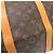 Borsa Boston Louis Vuitton Keepall 50 Monogram Marrone - vista 8