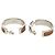 Hermès Orecchini Hermes Olympe Veau Epsom Gold Silver Hardware D'oro - vista 3