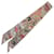 Sciarpa in seta Hermès Twilly Figure Libre Stud Marrone Multicolore  - vista 2