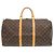 Borsa Boston Louis Vuitton Keepall 50 Monogram Marrone - vista 2