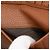 Cartera de doble pliegue Gucci GG Marmont Bamboo Castaño - vista 7