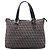 Fendi Zucchino Canvas Tote in Braun Dunkelbraun