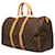 Louis Vuitton Marrone Monogram Keepall 45 - vista 2