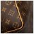 Louis Vuitton Marrone Monogram Keepall 45 - vista 6