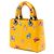 Lady Dior in pelle di vitello Pixel Zodiac gialla Giallo - vista 2